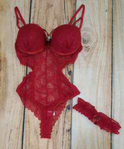 Conjunto Lingerie em renda com bojo – Lua dos Desejus